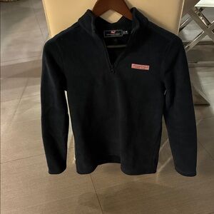 Vineyard Vines Navy Fleece Pullover